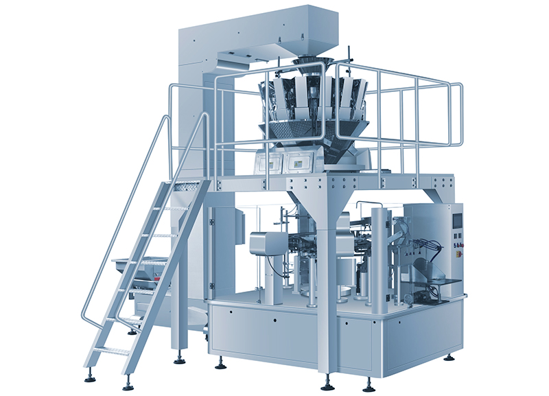 全自動堅(jiān)果給袋包裝生產(chǎn)線（可定制）